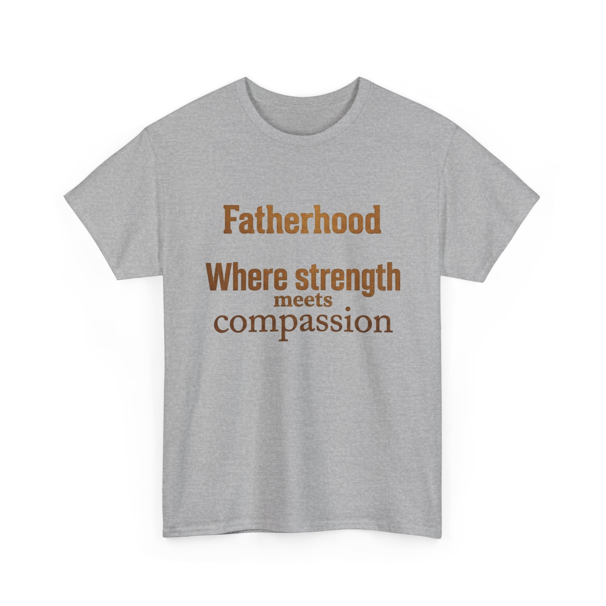 Fatherhood Tee — "Fatherhood Where Strength Meets Compassion" Father's Day T‑Shirt - Image 11