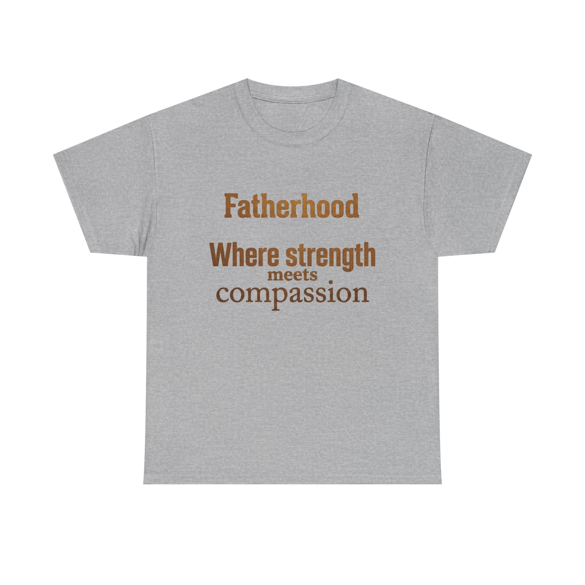 Fatherhood Tee — "Fatherhood Where Strength Meets Compassion" Father's Day T‑Shirt - Image 9