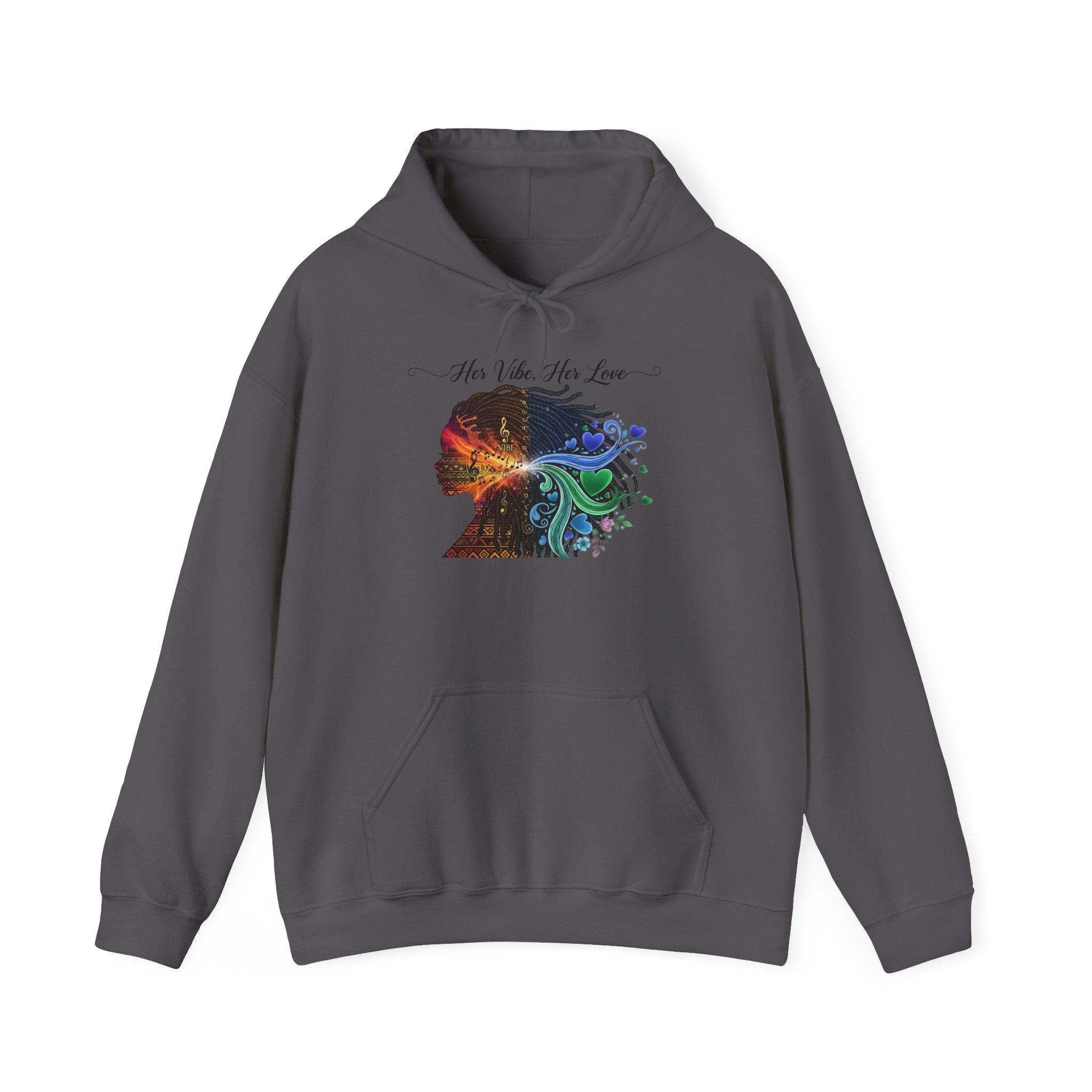 "Her Vibe, Her Love"- Hoodie - Image 21