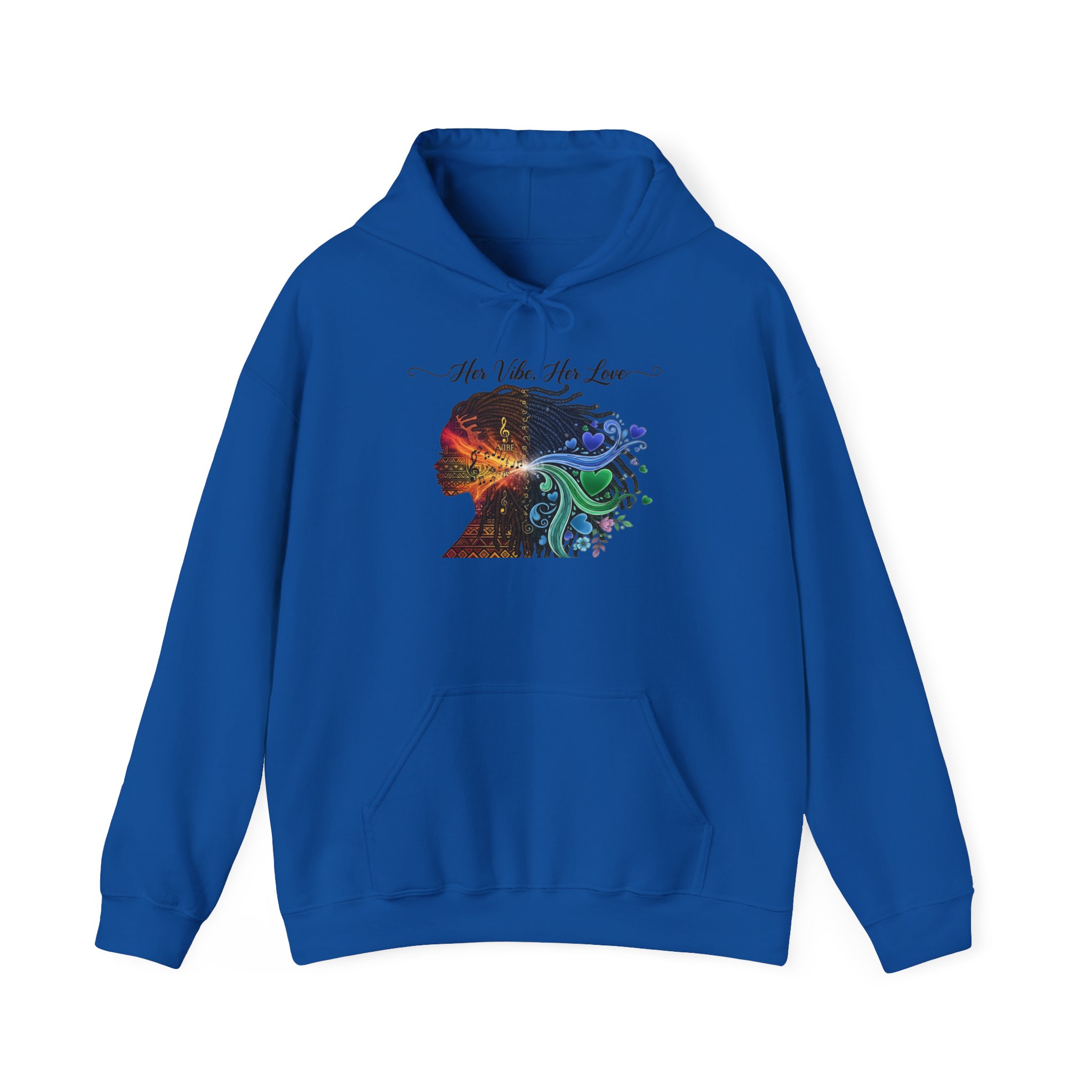 "Her Vibe, Her Love"- Hoodie - Image 25