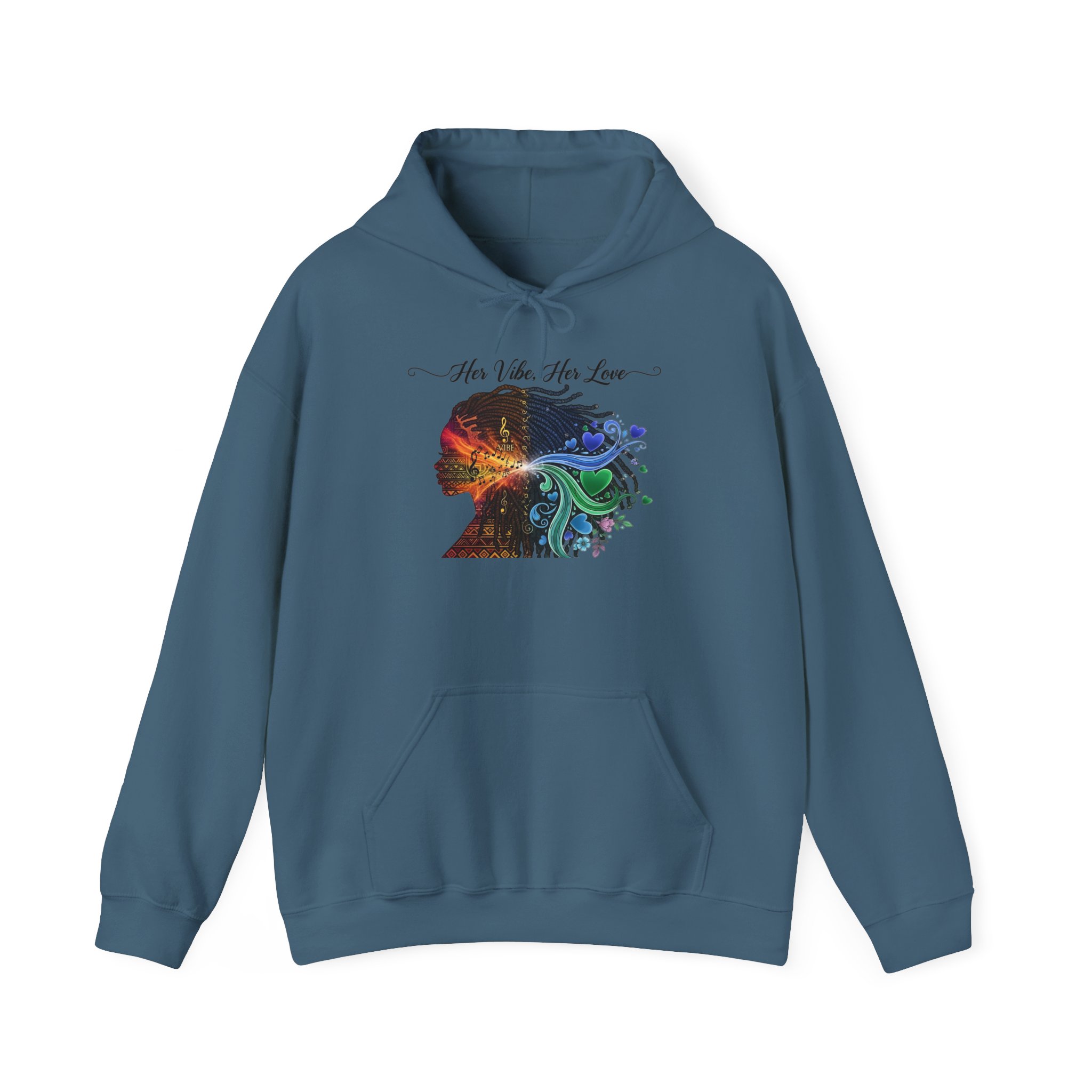 "Her Vibe, Her Love"- Hoodie - Image 17