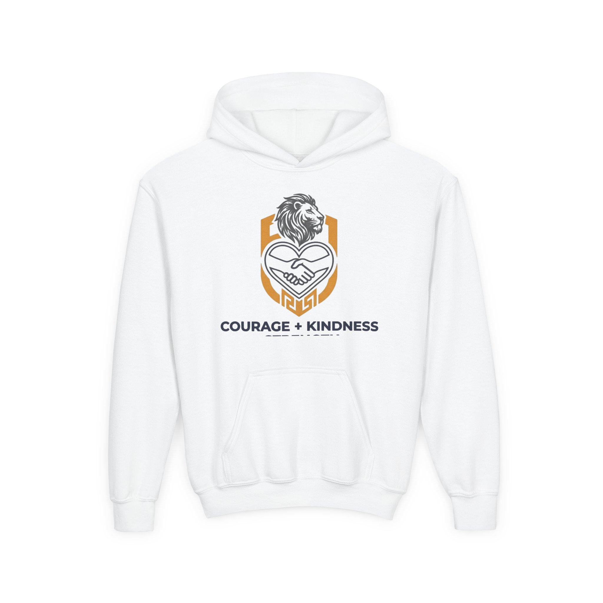 "Courage + Kindness"-Hoodie