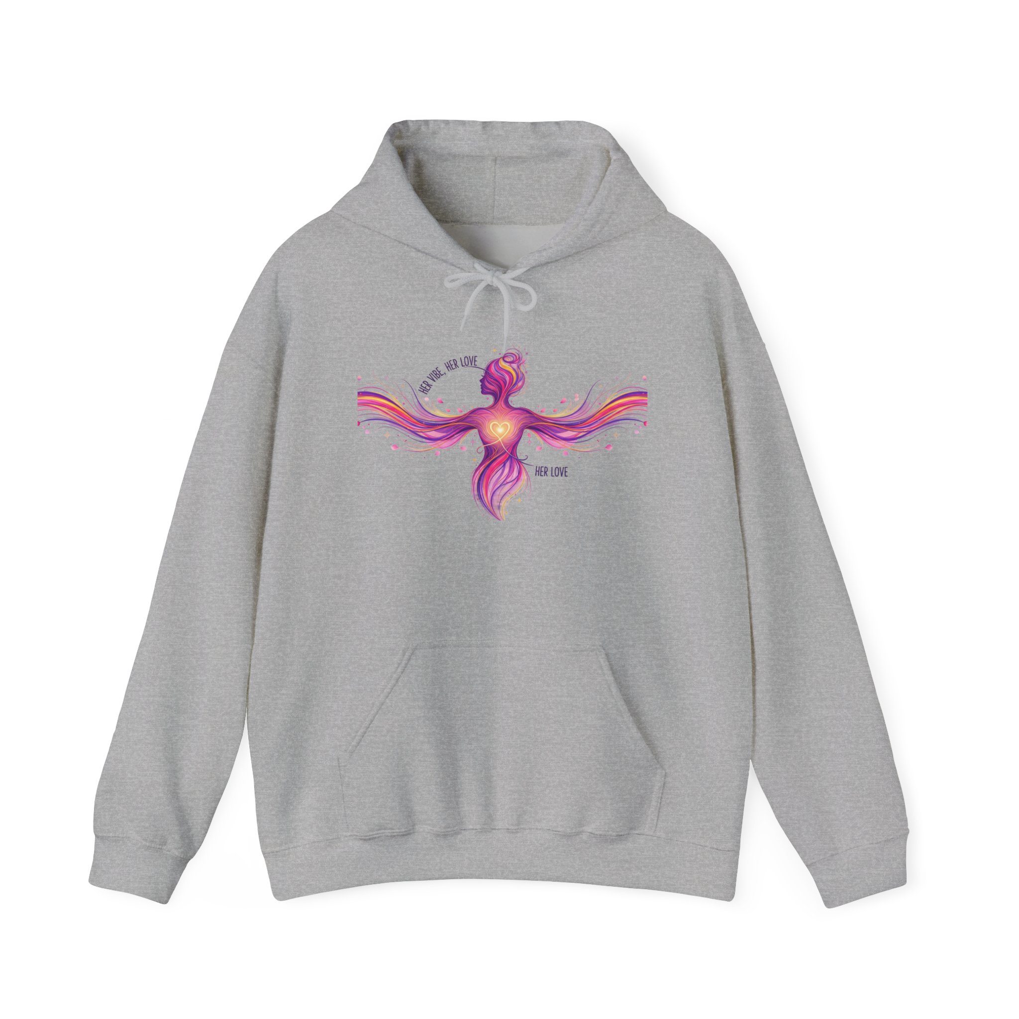 "Her Vibe, Her Love"-Hoodie - Image 9