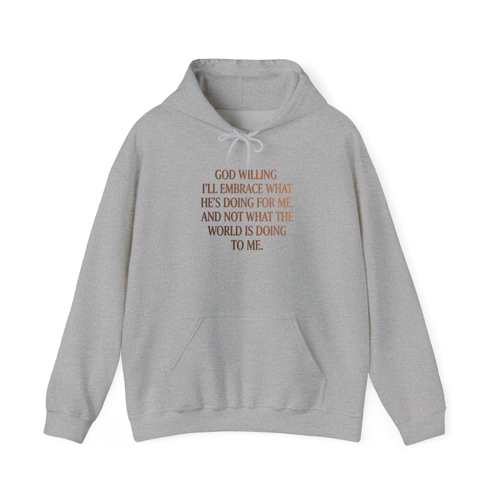 "What He's Doing For Me™ Hoodie - Image 5