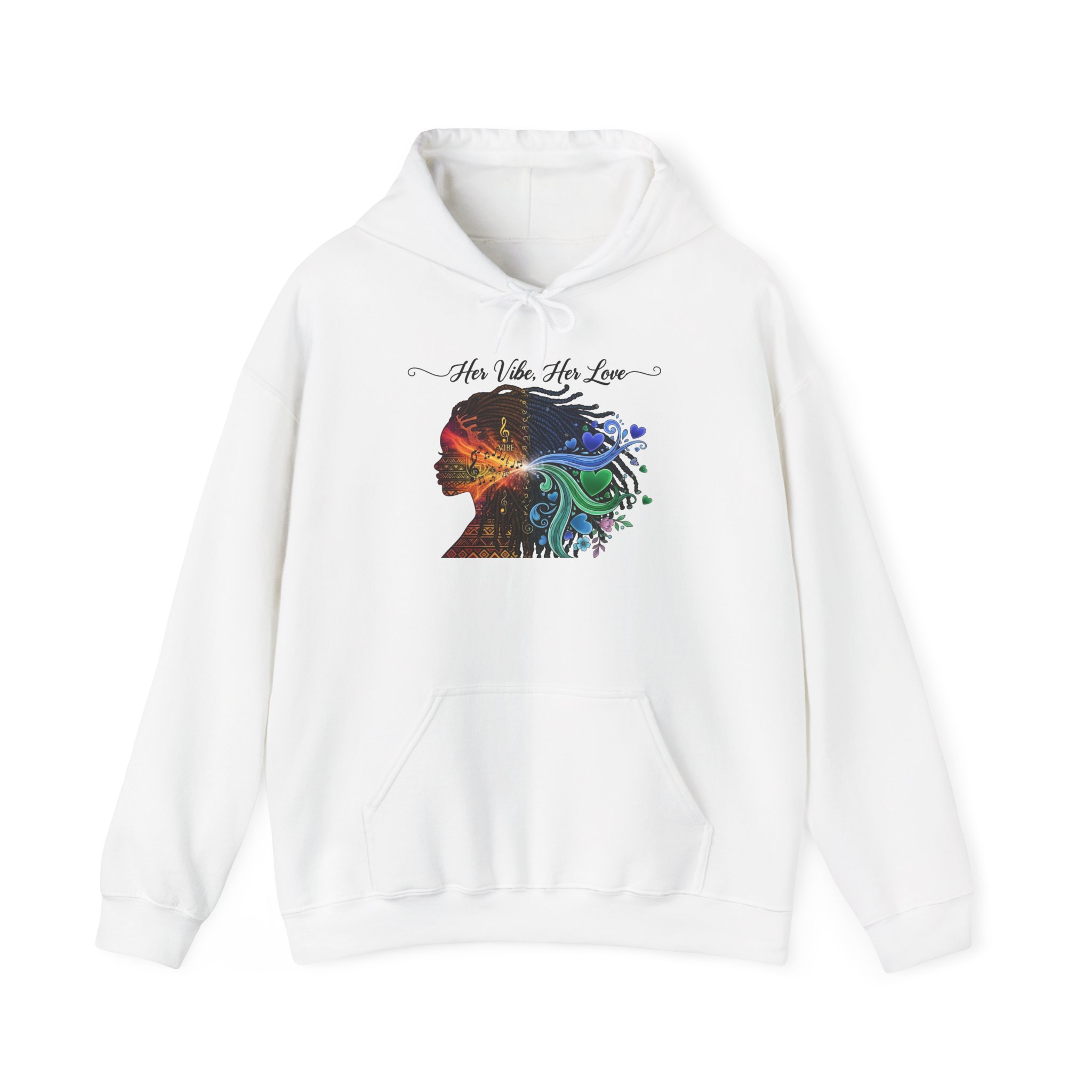 "Her Vibe, Her Love"- Hoodie