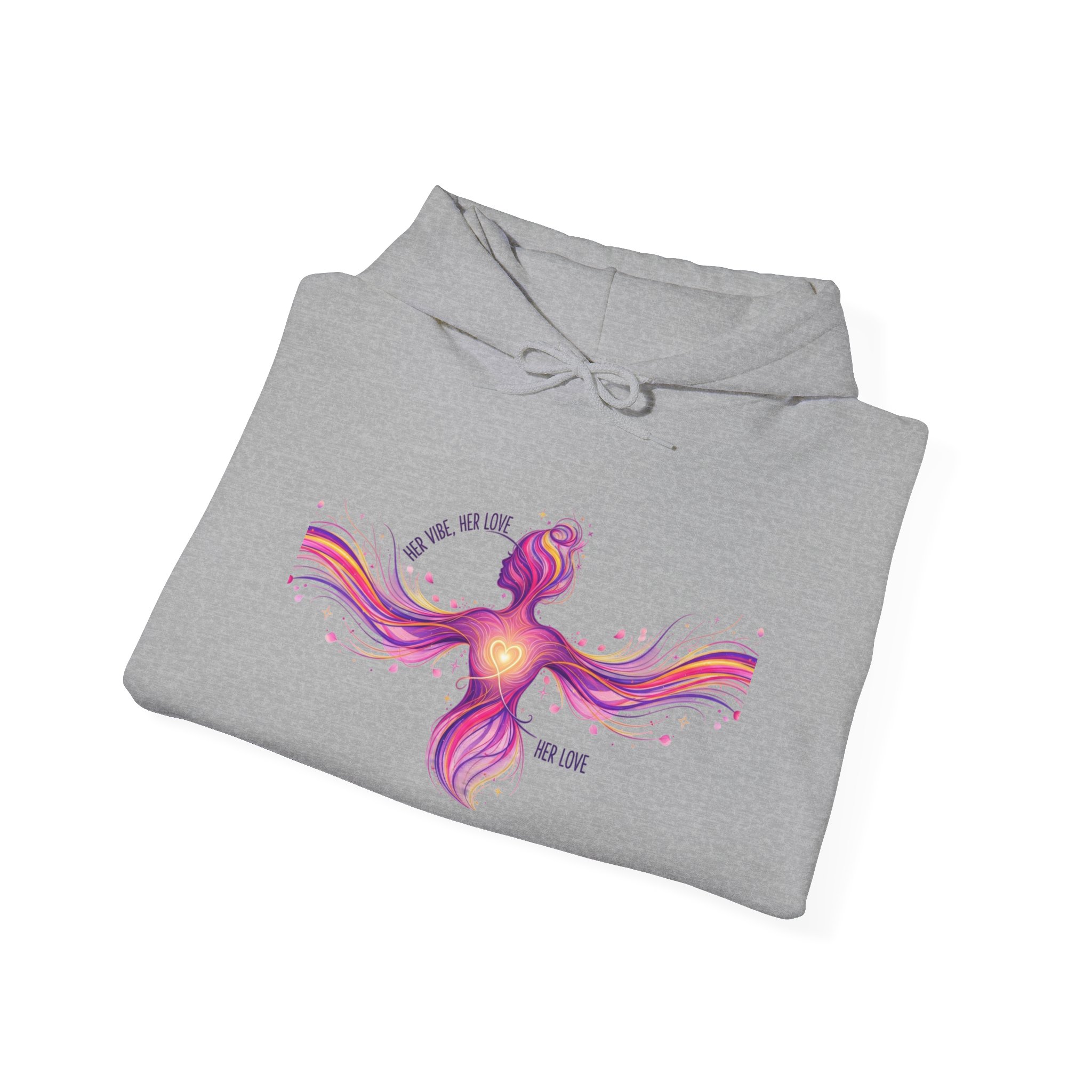"Her Vibe, Her Love"-Hoodie - Image 12