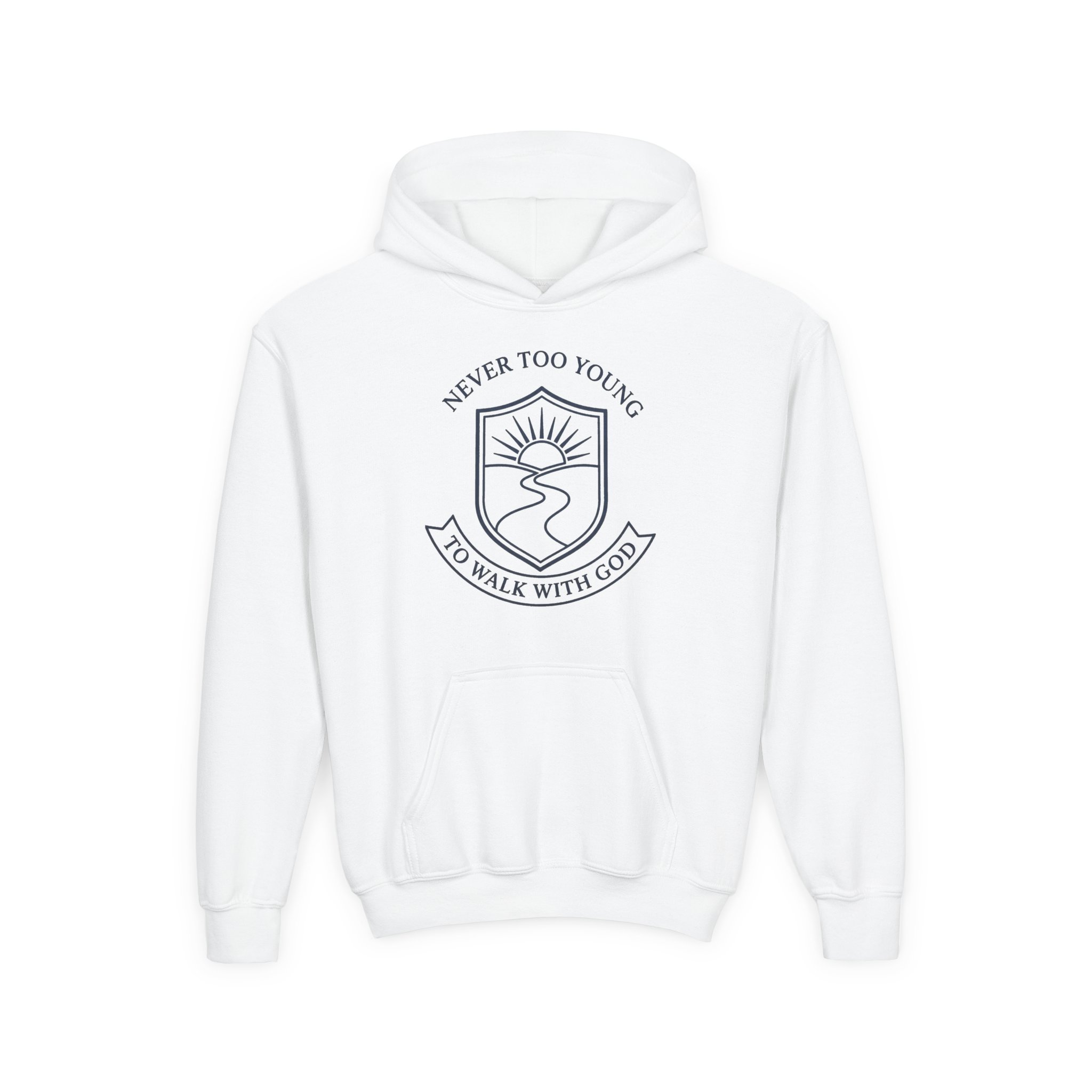 "Never Too Young "-Hoodie