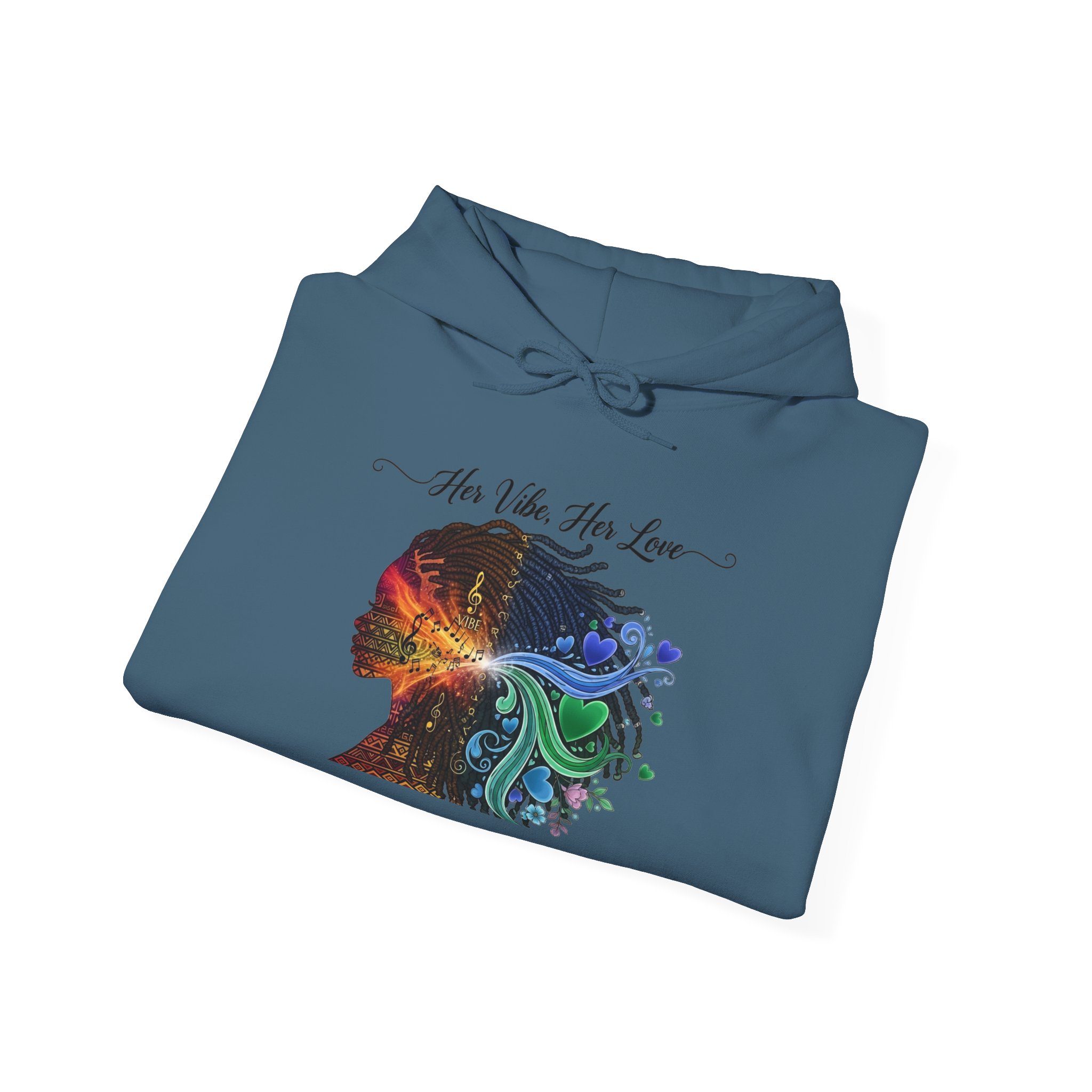 "Her Vibe, Her Love"- Hoodie - Image 20